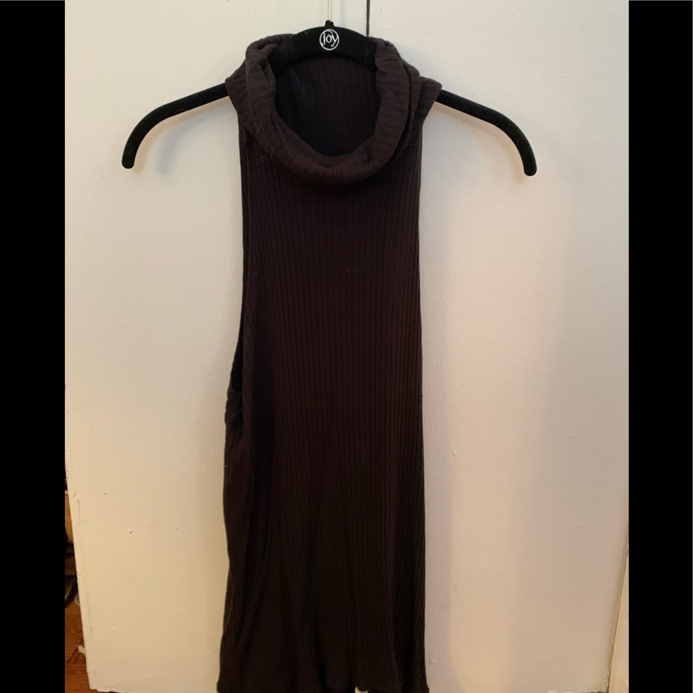 free people turtle neck tank